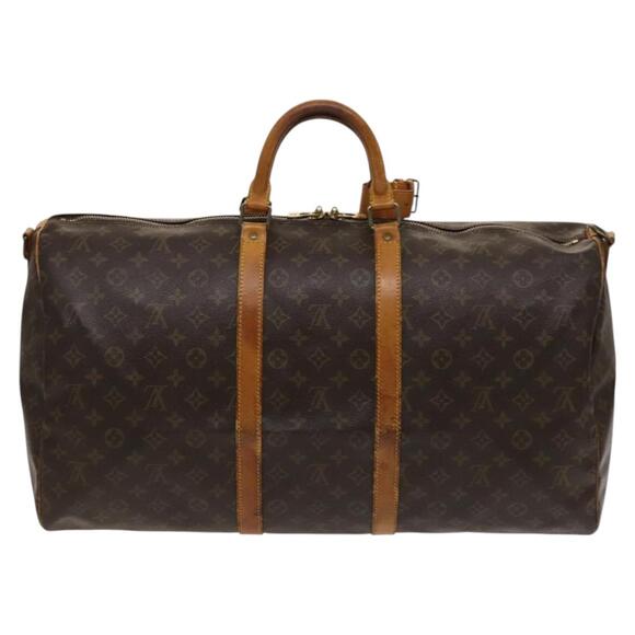 LOUIS VUITTON Monogram Keepall Bandouliere 55 Boston Bag M41414 - Picture 2 of 16